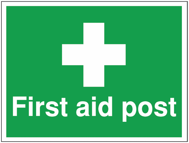 Construction Signs – First Aid Post