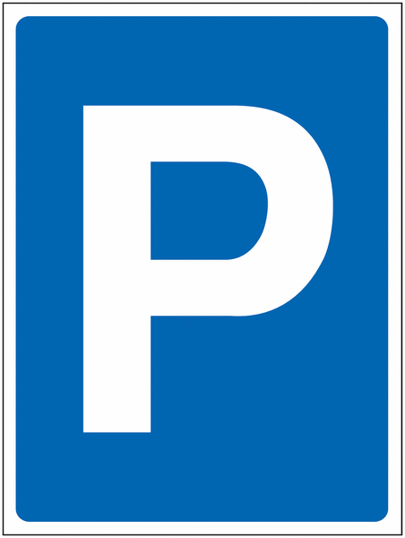 Construction Site Parking Signs