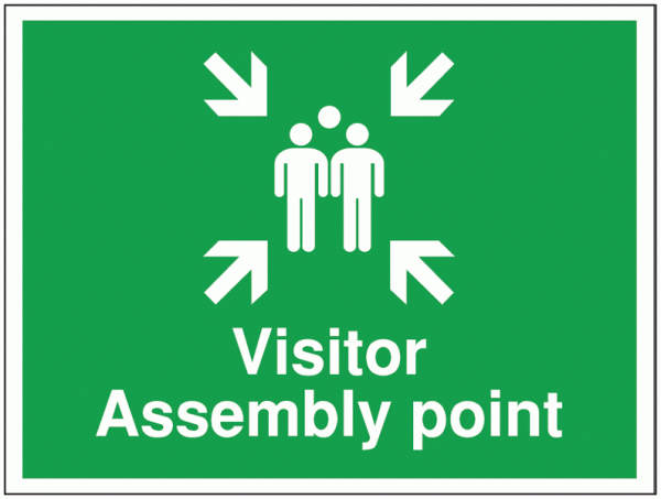 Construction Signs - Visitor Assembly Point