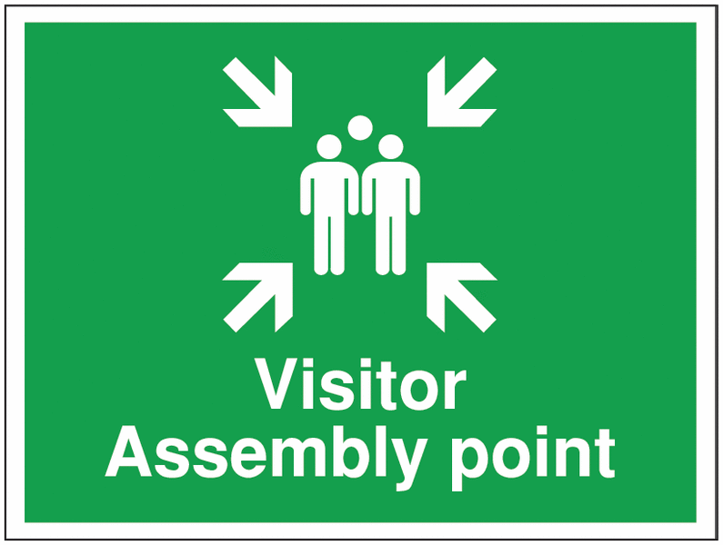 Construction Signs - Visitor Assembly Point