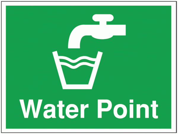 Construction Signs - Water Point