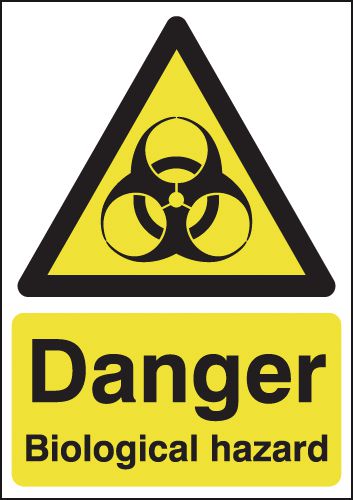 Danger Biological Hazard Signs