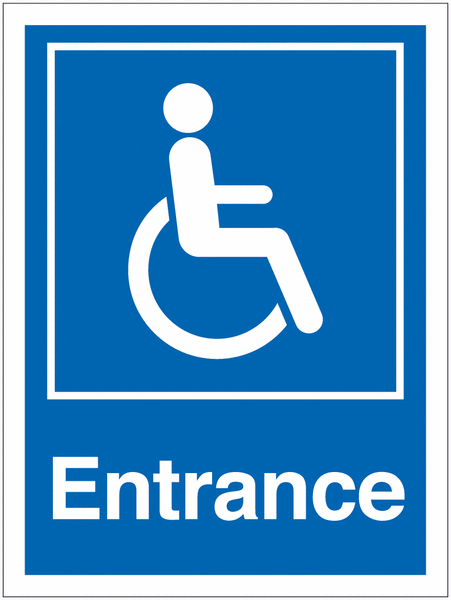 Disabled Parking Signs – Entrance