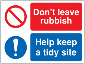 Don’t Leave Rubbish/Help Keep… Multi-Message Signs