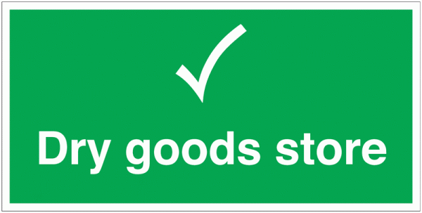 Dry Goods Store Sign