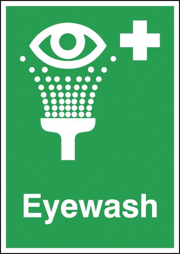 Eye Wash Signs