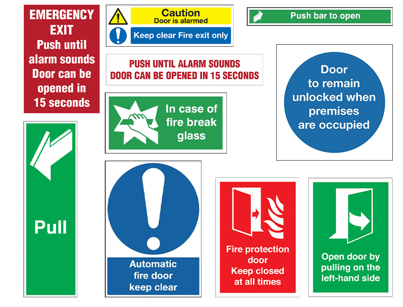 Fire Door Signs