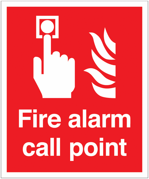 Fire Alarm Call Point Sign