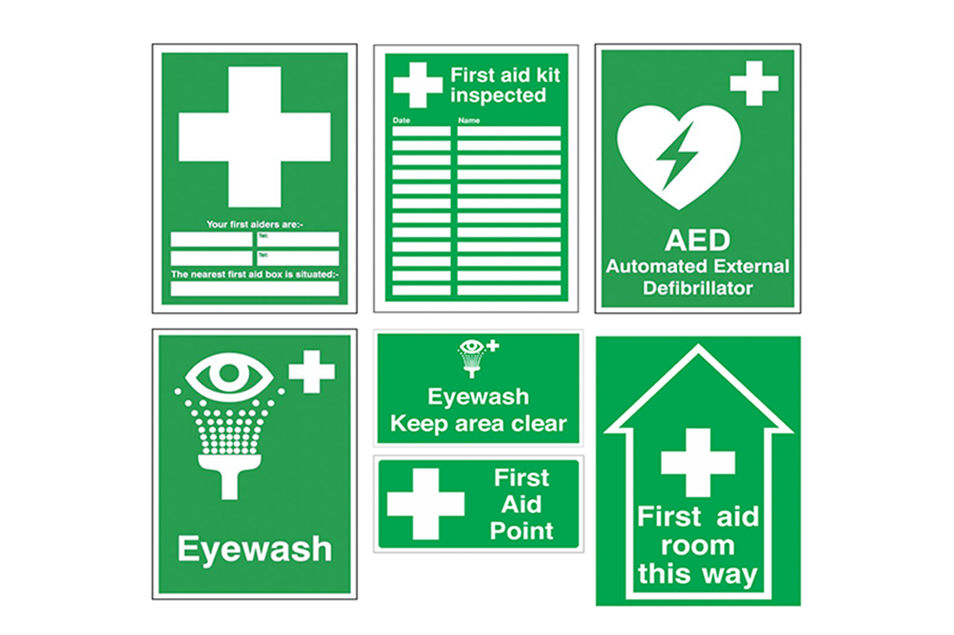 First Aid Signs