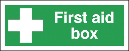 First Aid Box Signs