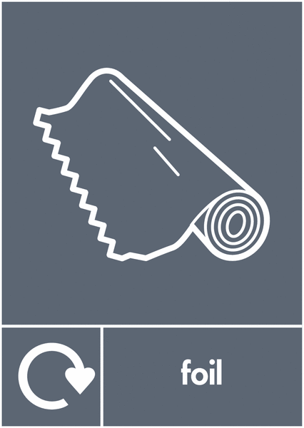 Foil – WRAP Metal Waste Recycling Signs