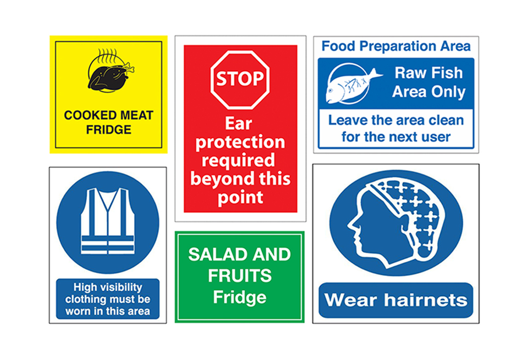 Food Safety & Catering Signs