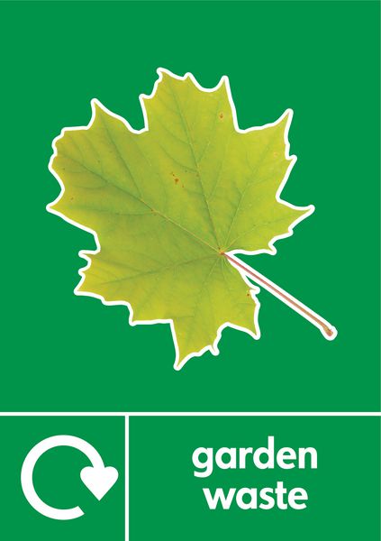Garden Waste – WRAP Photographic Recycling Signs