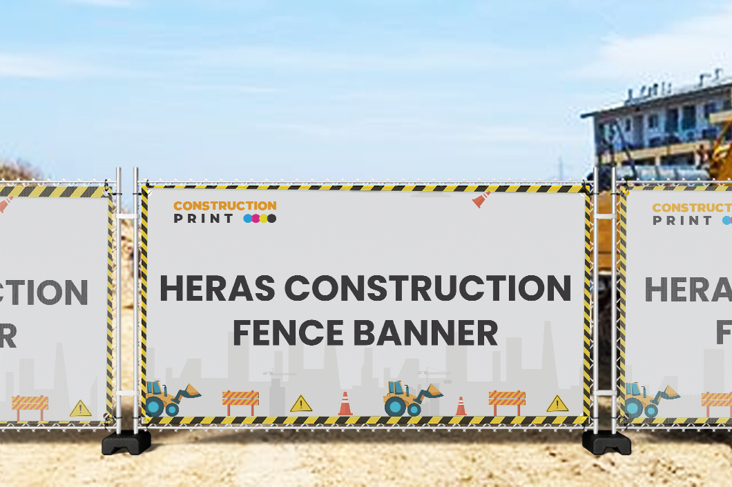 Heras Construction Fence Banners