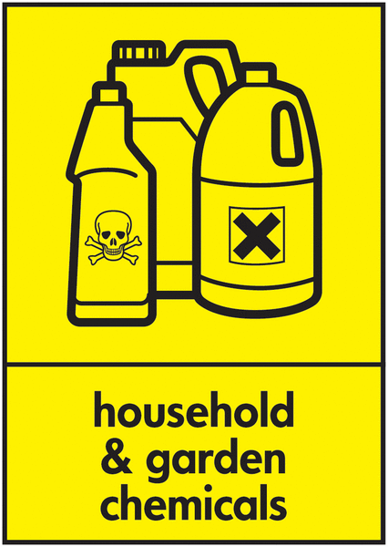 Household & Garden Recycling Signs