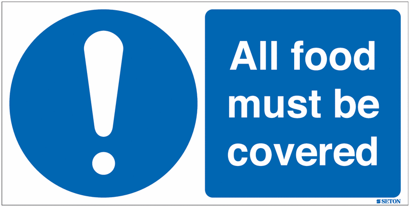 Food Segregation & Storage Signs