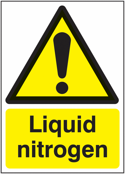 Liquid Nitrogen Signs