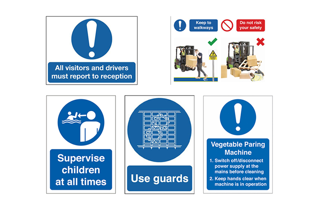 Mandatory Signs
