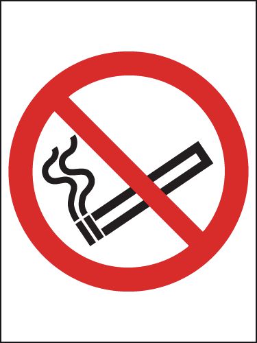 No Smoking Sign – Symbol Only
