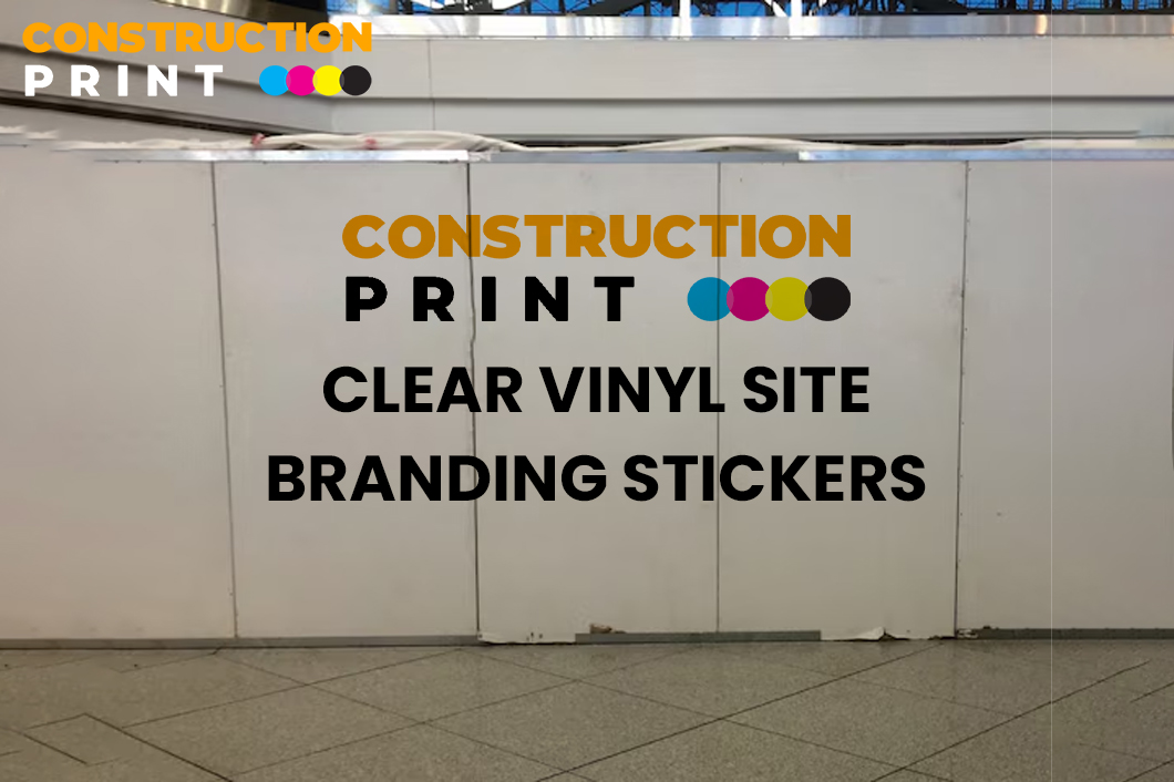 Clear Vinyl Site Branding Stickers