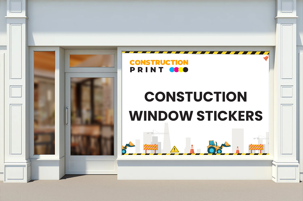 Construction Window Stickers