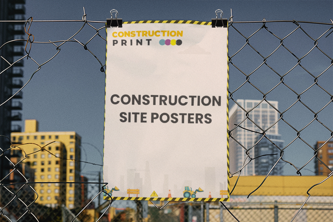 Construction Site Posters