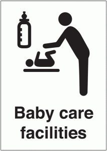 Public Area Signs Baby Care Facilities Sign