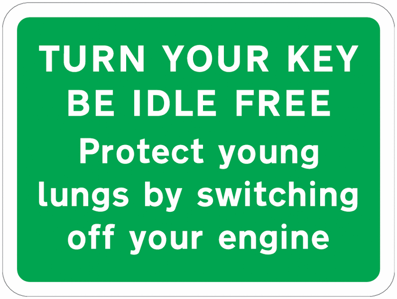 Road Traffic Signs – Idle-Free Zone