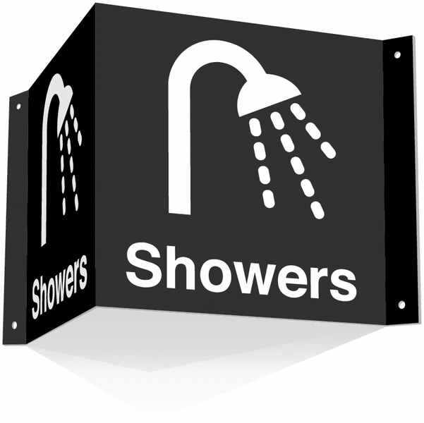 Showers Projecting Signs