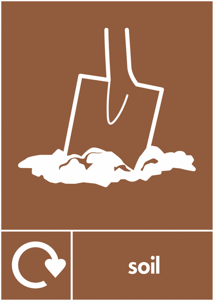 Soil - WRAP Building Waste Recycling Signs