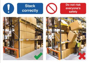 Stack Correctly Do & Don’t Visual Signs