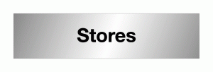 Stores Aluminium & Brass Door Signs