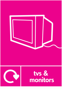 TVs & Monitors – WRAP Electrical Waste Recycling Signs