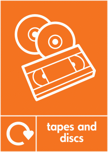 Tapes & Discs – WRAP Other Waste Recycling Signs